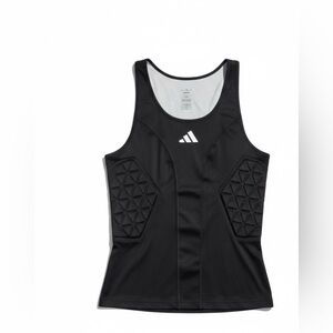 Adidas MENS SIZE S MT Aeroready Black Padded Basketball Tank IM3592